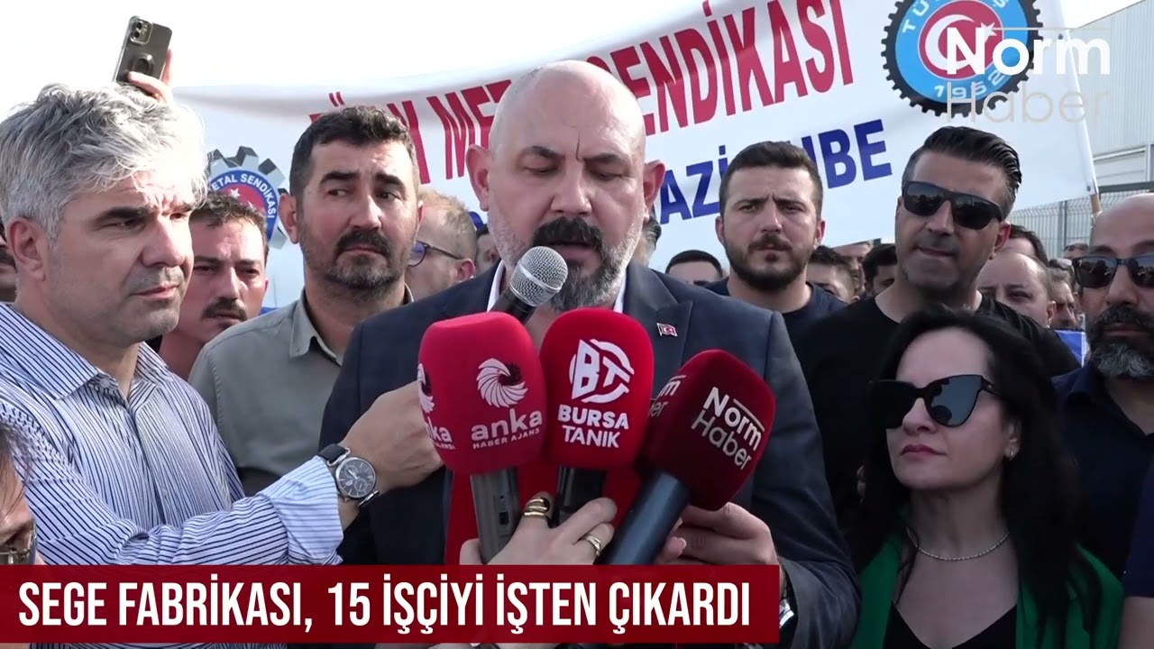 SEGE Fabrikası, 15 İşçiyi İşten Çıkardı