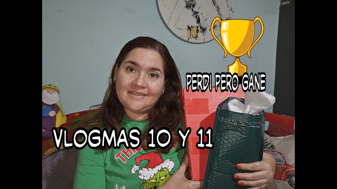 Vlogmas 10 y 11 Llegue última en la carrera pero gane y me llegaron compras de black Friday #vlogmas