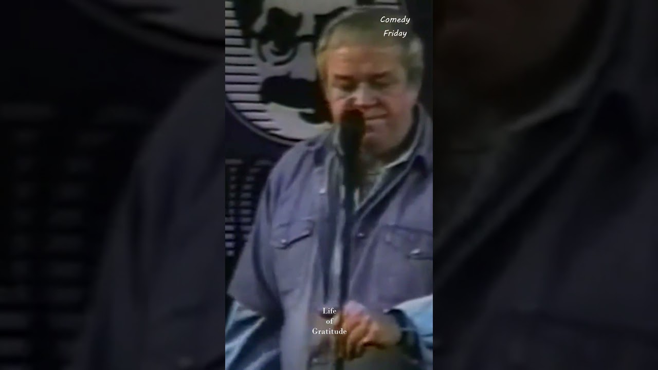 Then look in the mirror and go ALRIGHT  James Gregory Comedy 