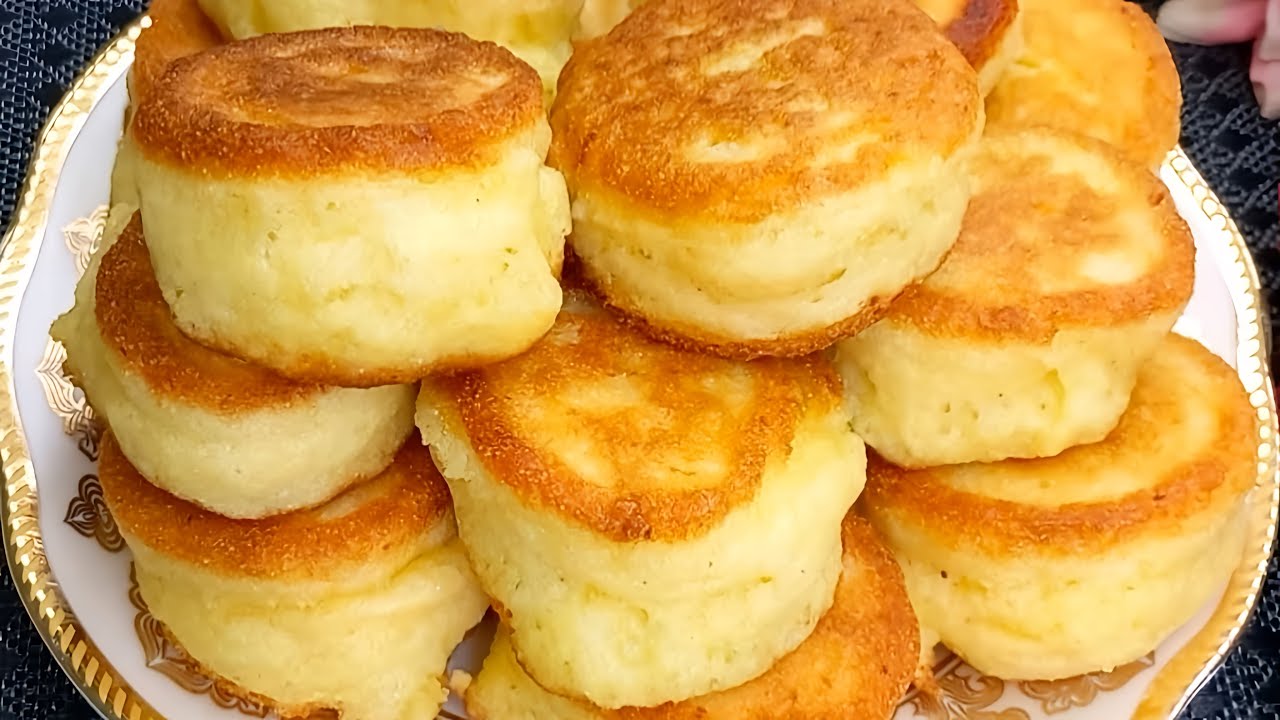 No flour! In just 5 minutes! No oven or even yeast, you'll have a mountain of breakfast!