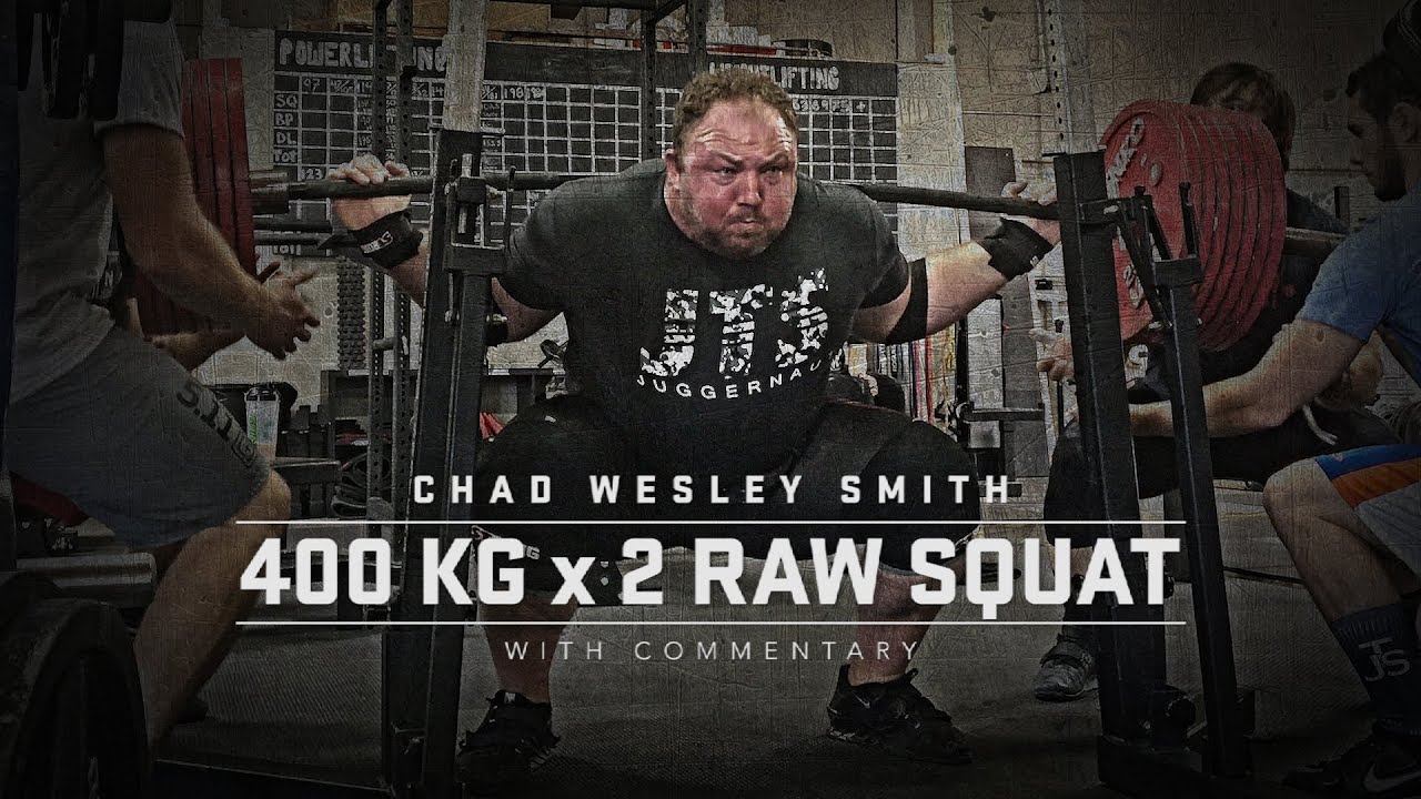 Приседания без экипировки, 400 кг x 2, с комментариями | JTSstrength.com