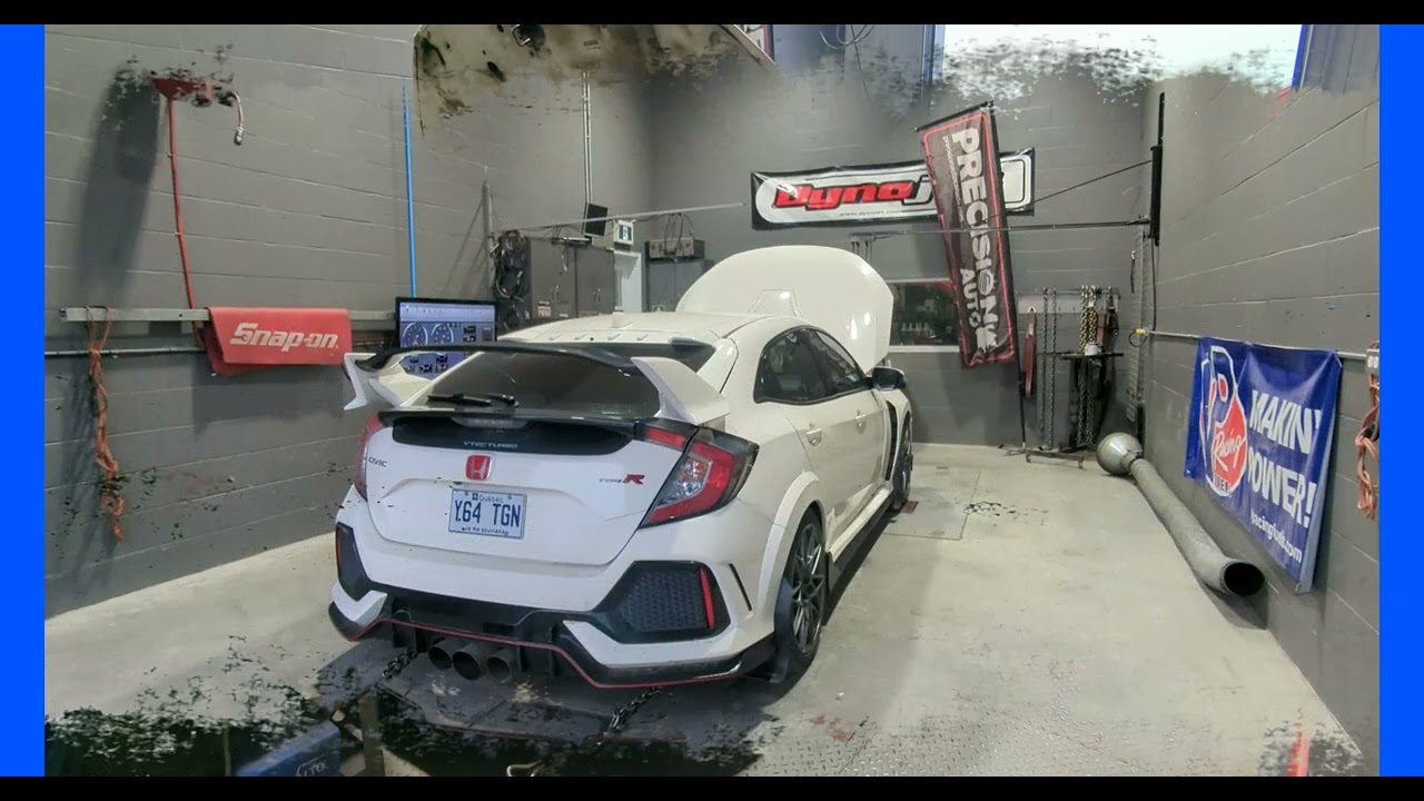 Civic Type R FK8 Ethanol K20c1 FBO dyno tuning 2025