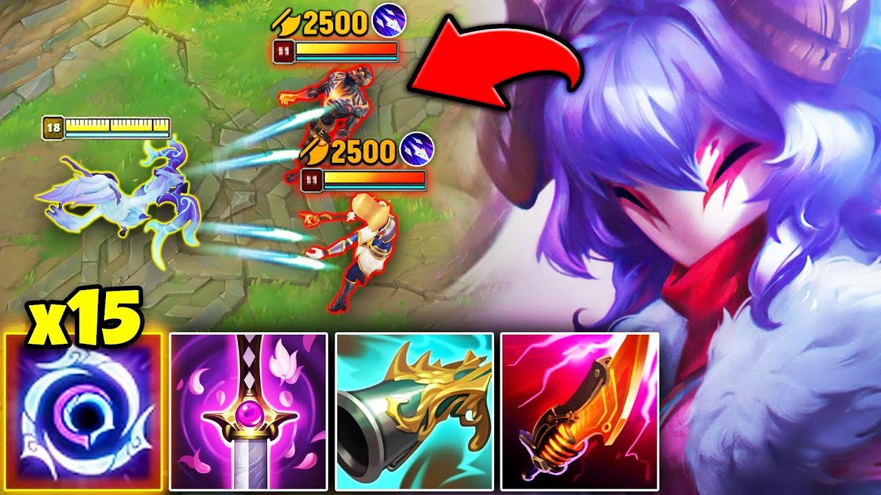 Kindred but I build full lethality and my Q just one shots you (15 MARKS OF PASSIVE)