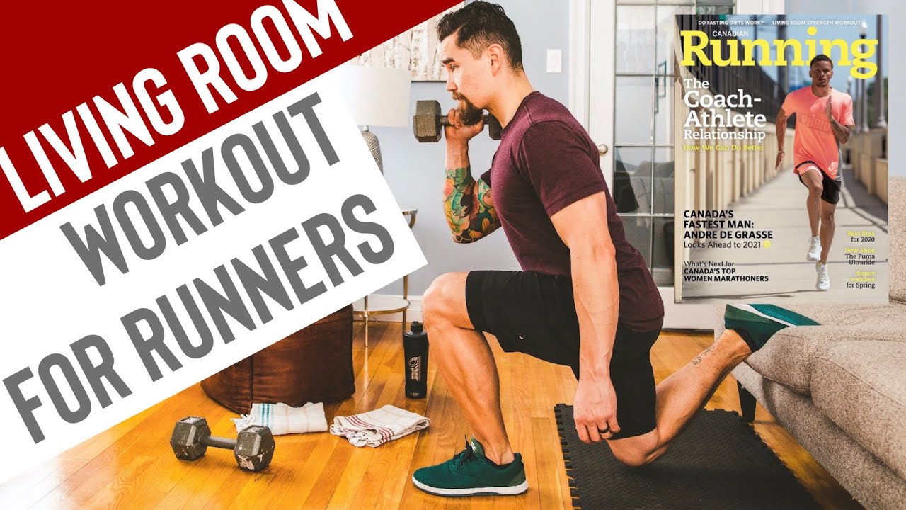 Living Room Strength Workout for Runners (Canadian Running magazine)