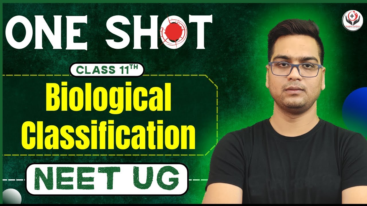 NEET 2025 | Biological Classification | Day - 30 | Crash Course | #gangwarinstitute