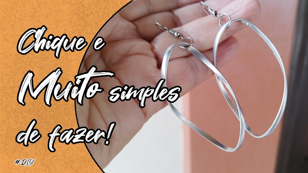 Como Fazer Brinco Feito com Latinha: Fácil e Rápido!!