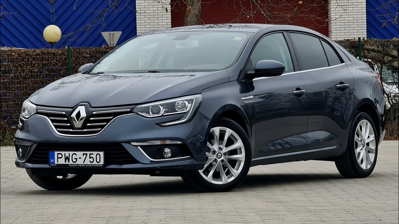 2018 Renault Megane GrandCoupe Intens 1.6 SCe 114HP Titanium Grey