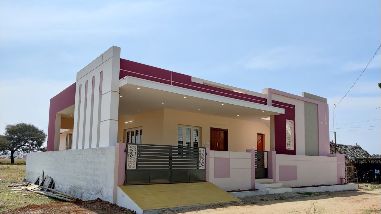 5.5 சென்டில், வடக்கு பார்த்த அழகிய 2BHK தனி வீடு 📞9943671311 | Spacious House For Sale In Udumalpet