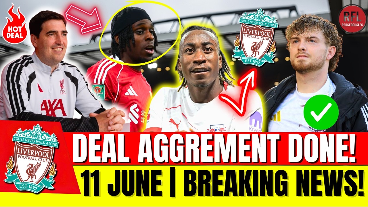 ✅BOMBSHELL TRANSFER 😱 &pound;55M DEAL AGREED, ELLIOTT DECISION, FRIMPONG TWIST & KLOPP RETURNS! 🔥 #lfc