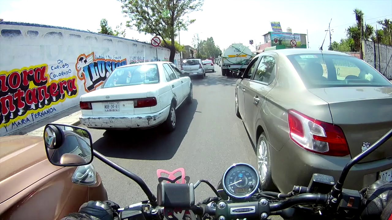 Trafico en plena cuarentena