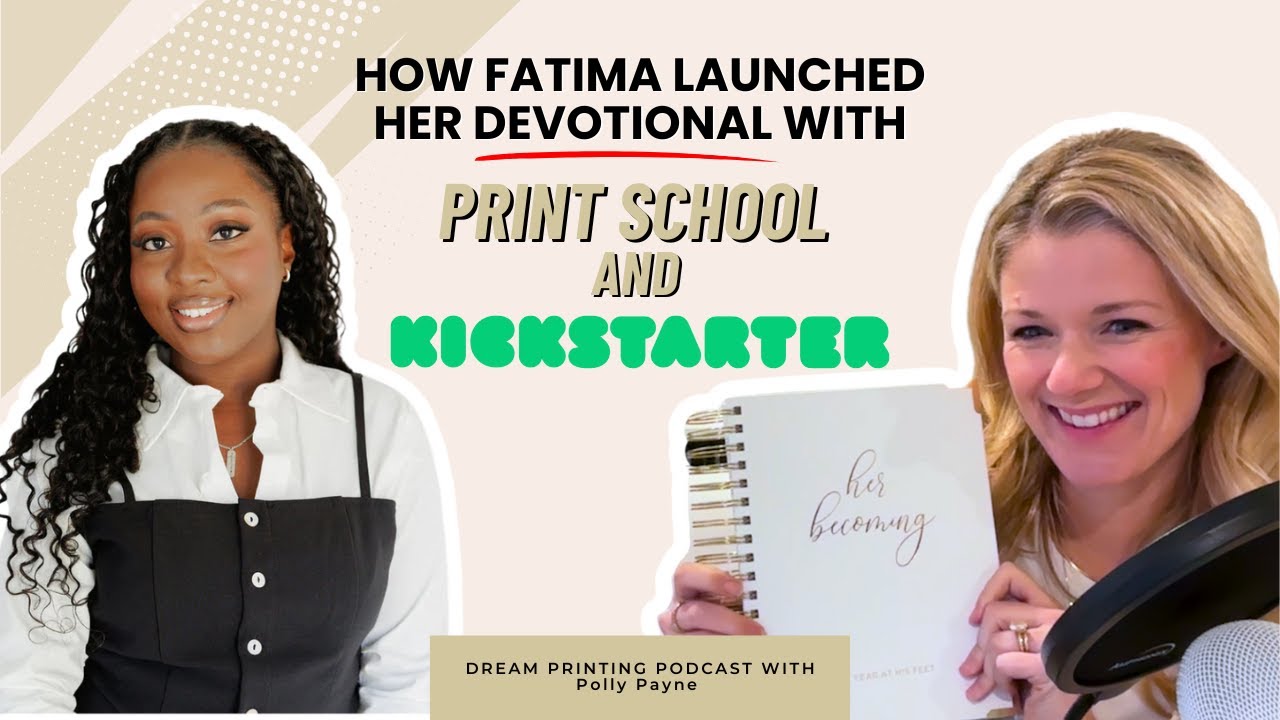 How Fatima Launched Her Devotional With Print School + Kickstarter!