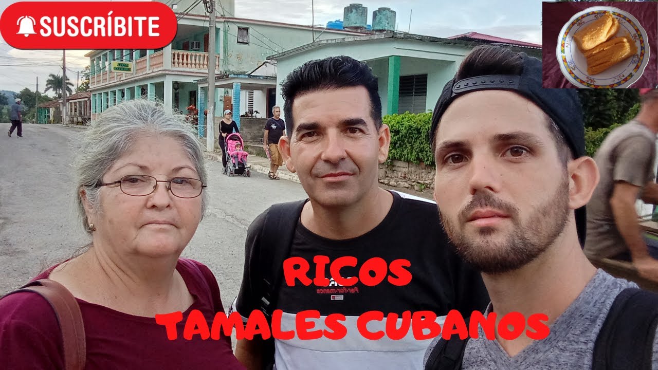 CONOCE como se disfruta  en CUBA de unos RICOS TAMALES de maíz criollo en FAMILIA.