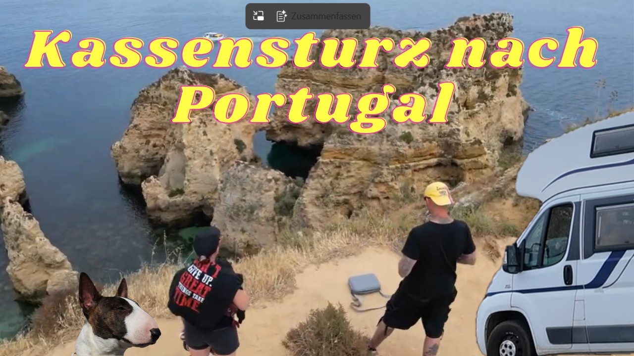 Portugal Rundreise mit dem Wohnmobil : Carcassonne, Granada, Algarve, Lissabon, Sintra & Porto