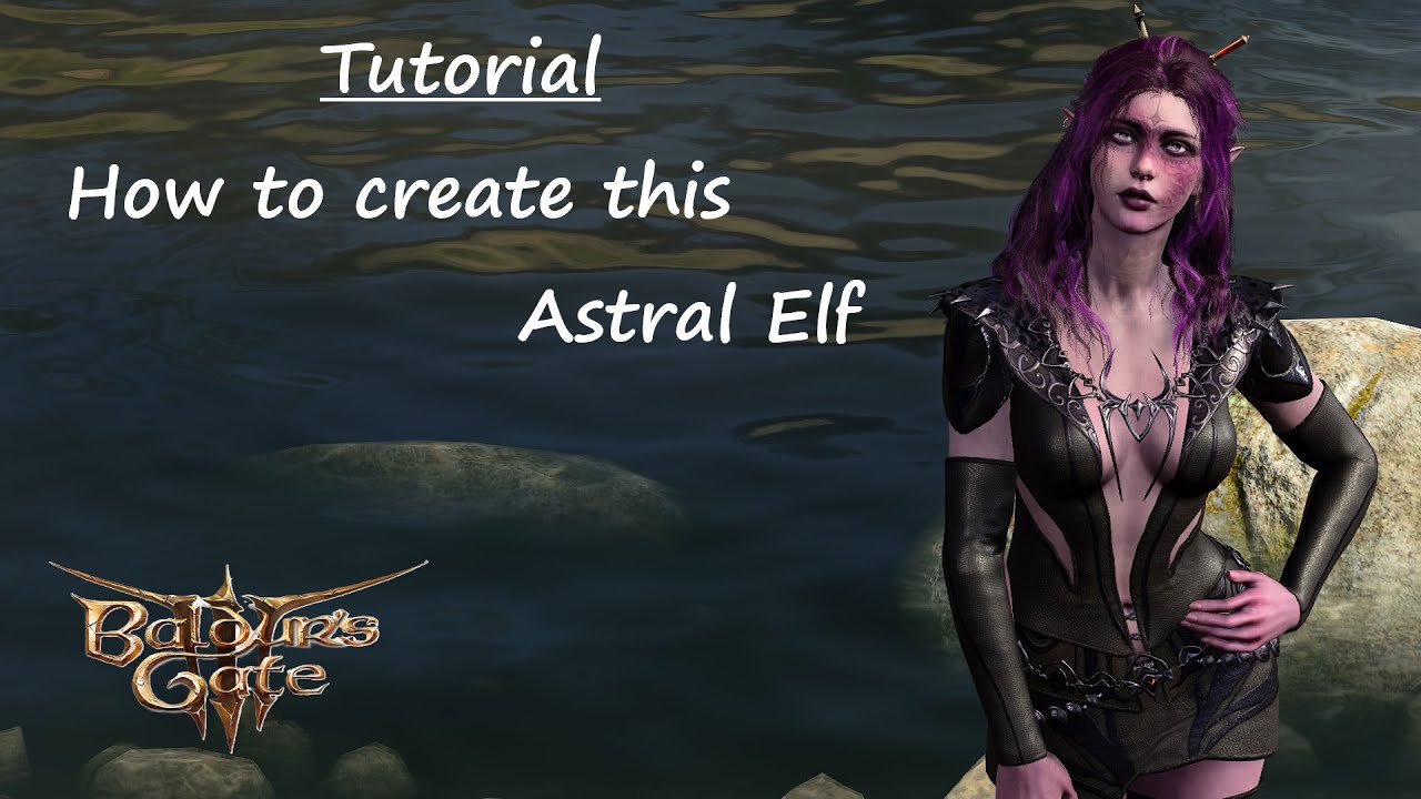 Tav/Dark Urge Creation Idea : Astral Elf | Baldur's gate 3 | Nyxis Creation #8
