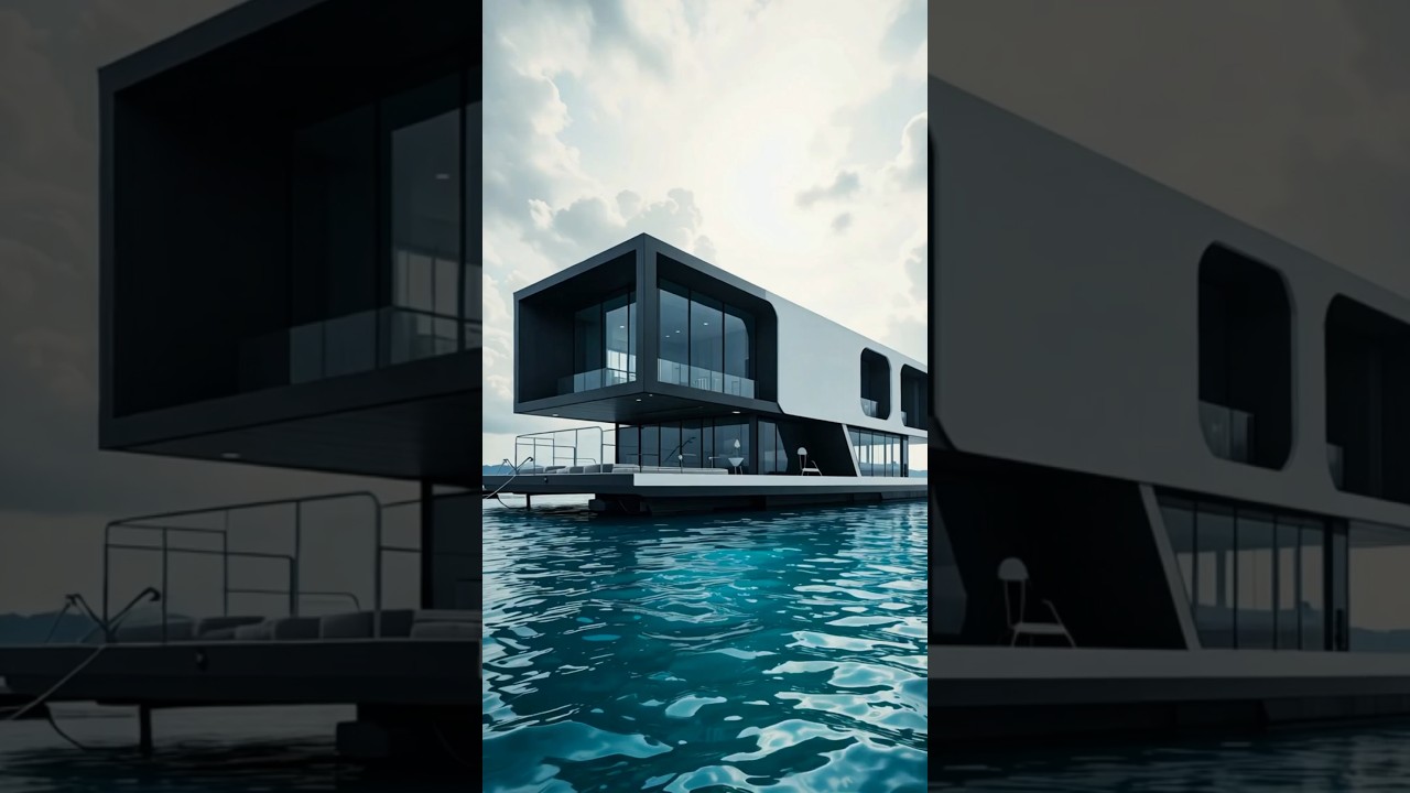 Living on Water in Style! 💦🏠 | Modular Floating House Tour