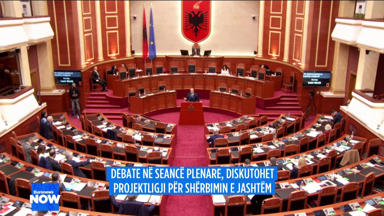 🔴LIVE/ Debate në seancë plenare, diskutohet projektligji për shërbimin e jashtëm