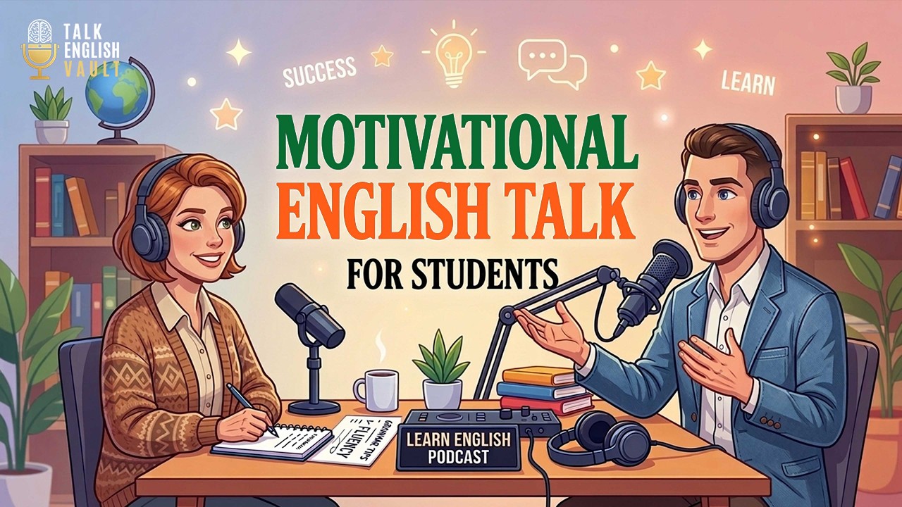 Motivational English Podcast for Students | Speak English Confidently & Achieve Your Goals
