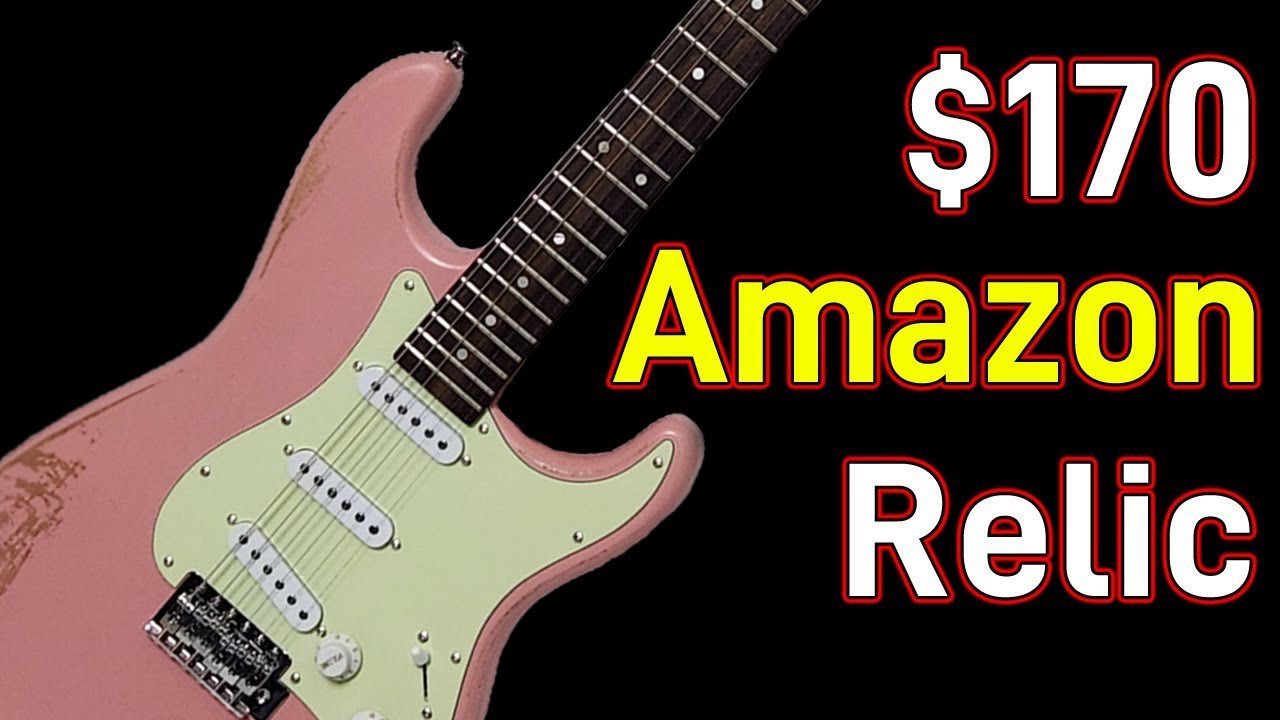 Cheap Amazon Relic Guitar Demo #unboxing
