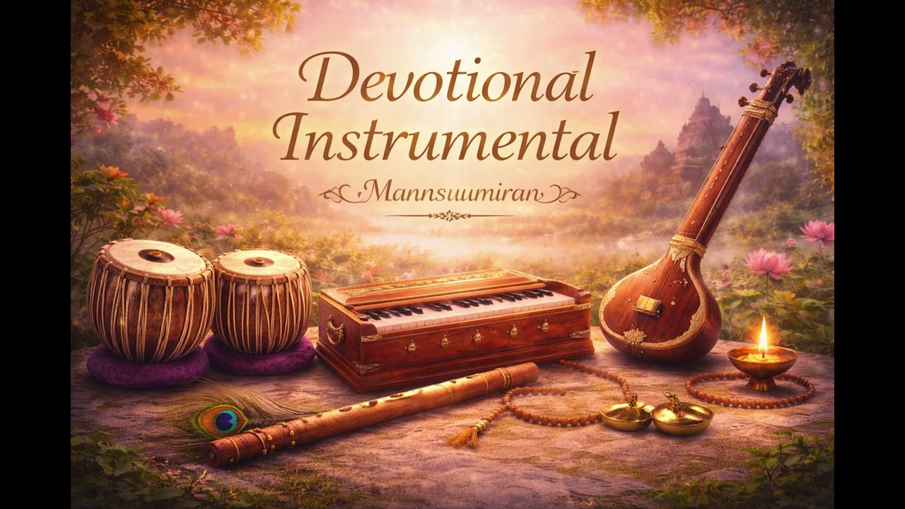 ज्ञान और एकाग्रता | सरस्वती Instrumental भक्ति | MannSumiran | By Anusa Y