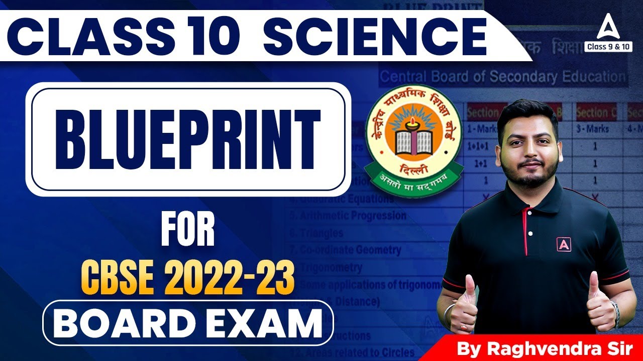 Cbse Class 10 Science Blueprint 2022-23 I Class 10 Science Preparation For Board Exam 2023