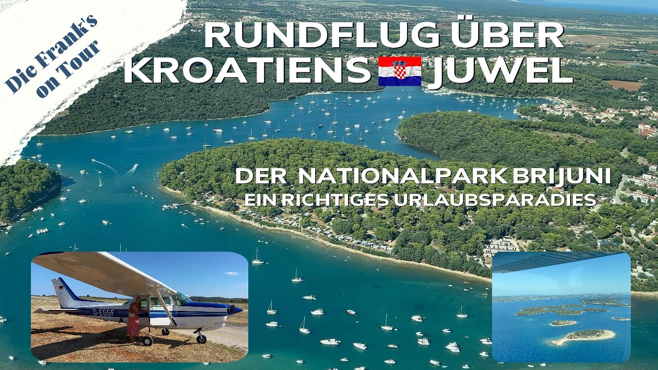 🇭🇷 Kroatien | Rundflug über Kroatiens Juwel - Nationalpark Brijuni | ein richtiges Urlaubsparadies