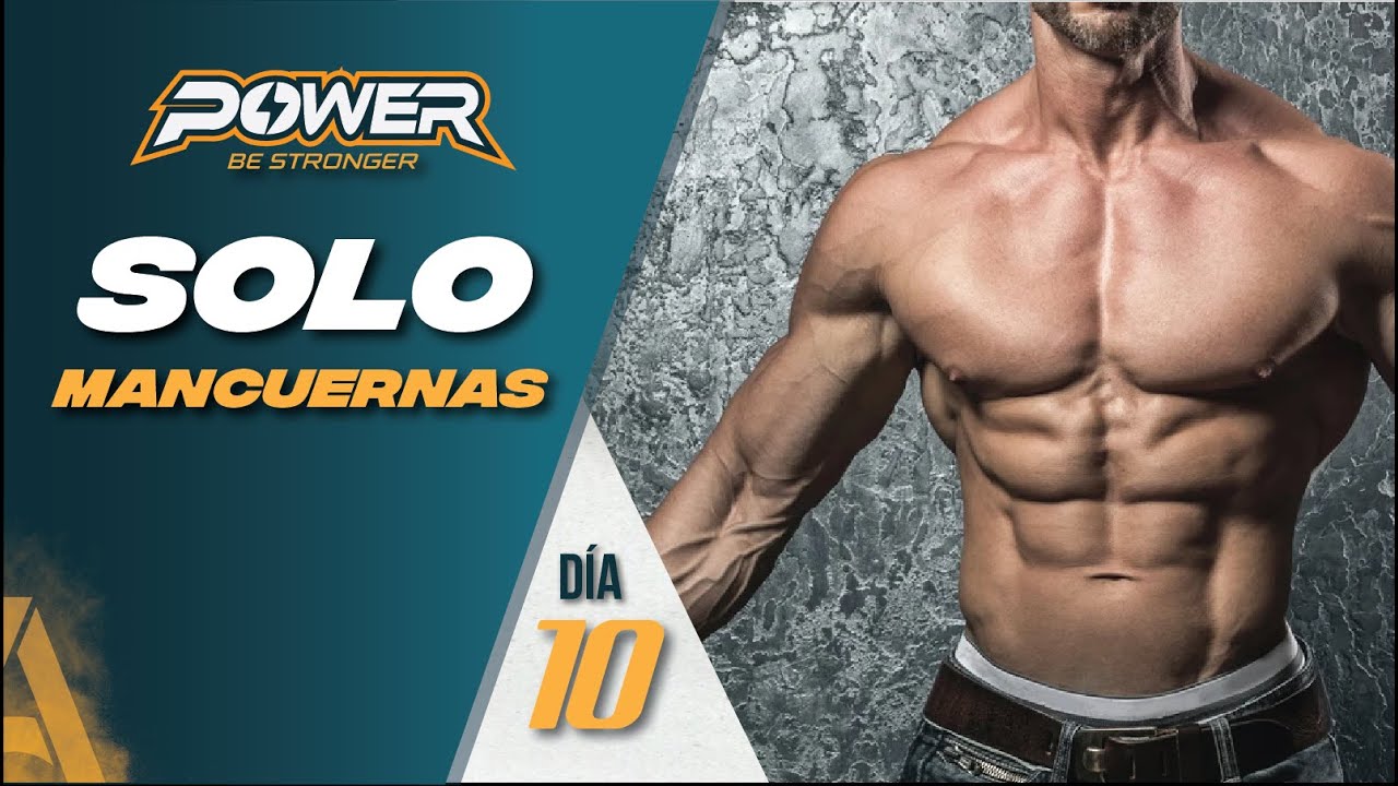 Rutina de Brazo Espalda y Pecho en Casa | Tonifica Tren Superior con Mancuernas
