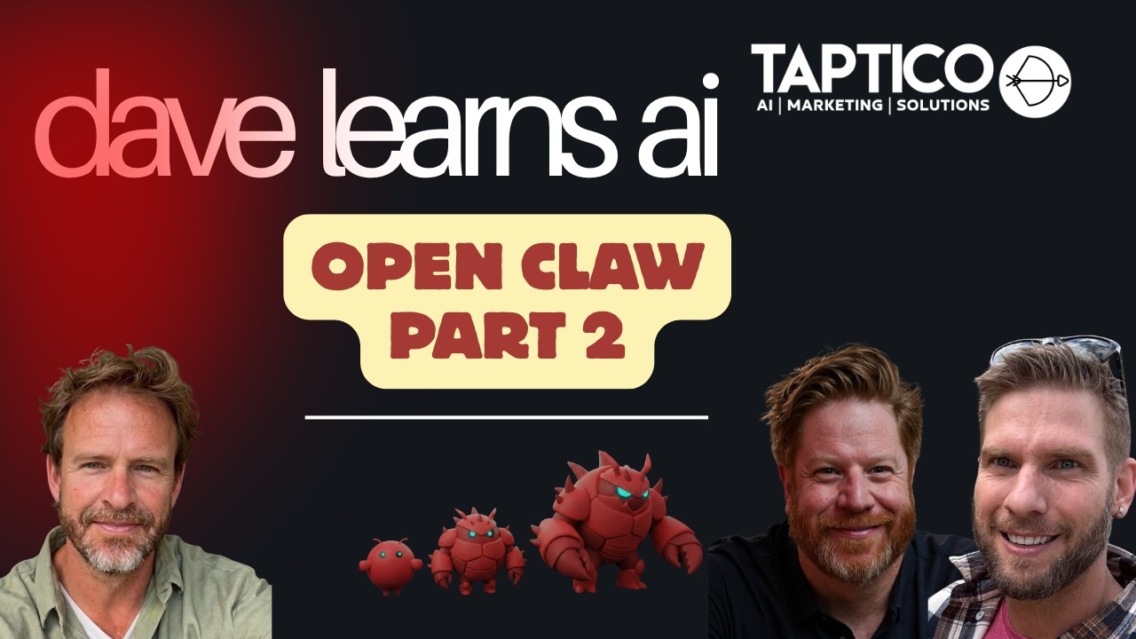 Dave Learns AI: So OpenClaw Basically Works While You Chill