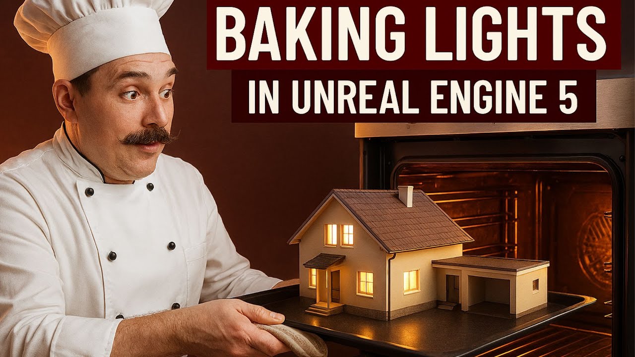 Baking Lights in Unreal Engine 5 | Built-in baker in version 5.6.1 | Unreal Engine Tutorial