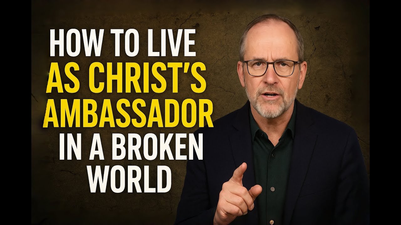 How to Live as Christ&rsquo;s Ambassador in a Broken World | Represent Jesus Boldly