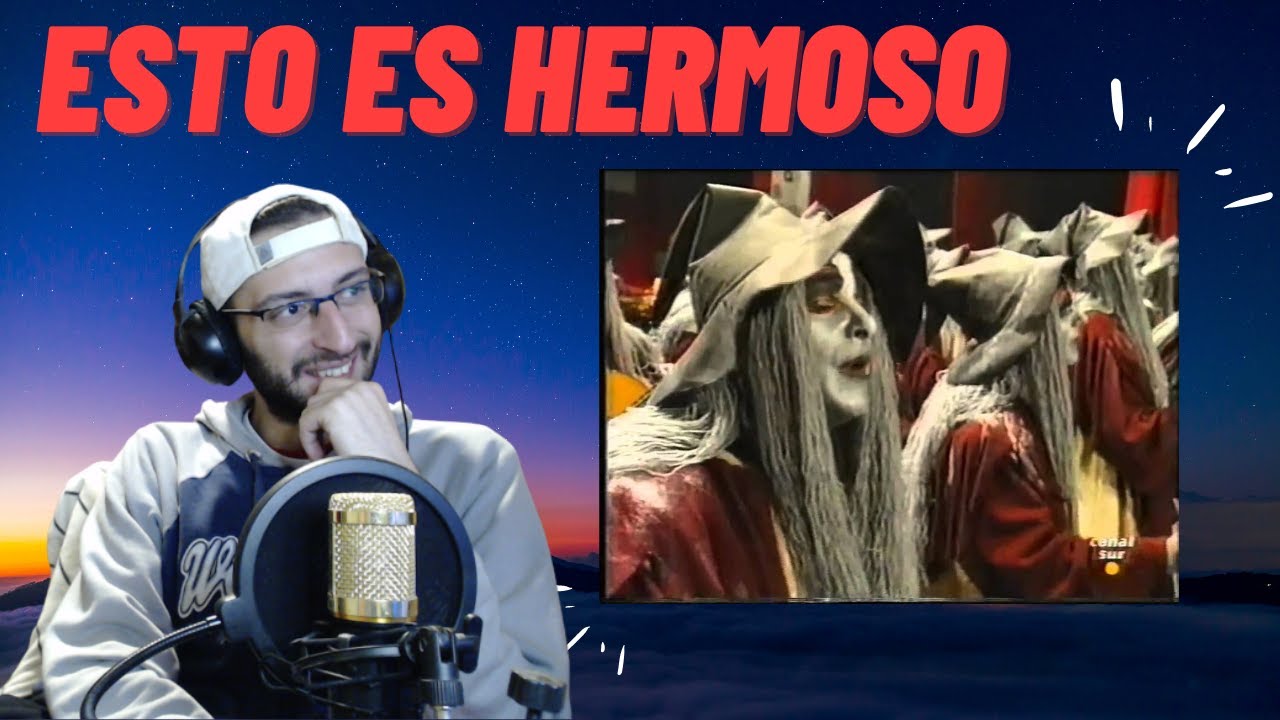 Carnavalero URUGUAYO reacciona a EL BRUJO, comparsa de MARTINEZ ARES del Carnaval de Cádiz