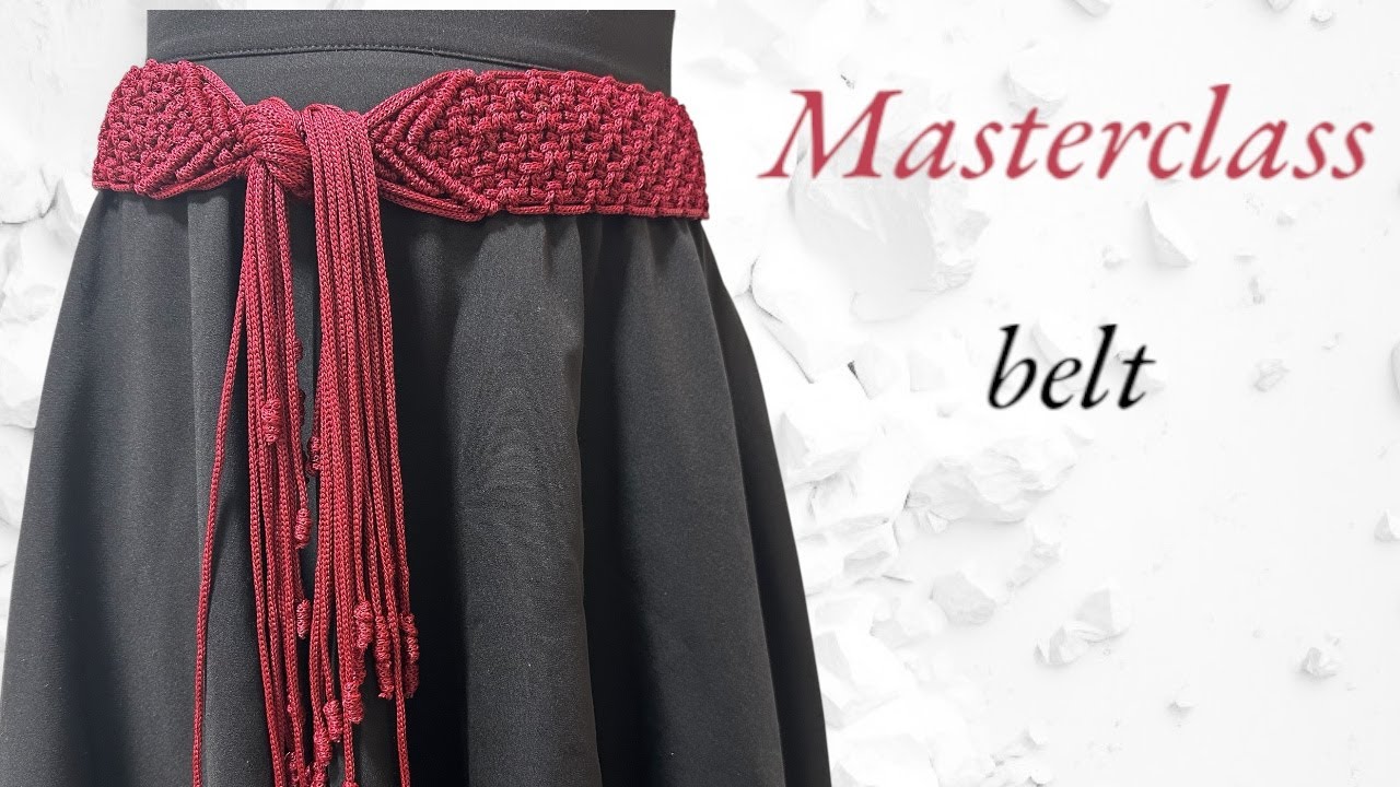 DIY | Belt | Пояс| macrame | макраме | ручна робота | accessories | hand made
