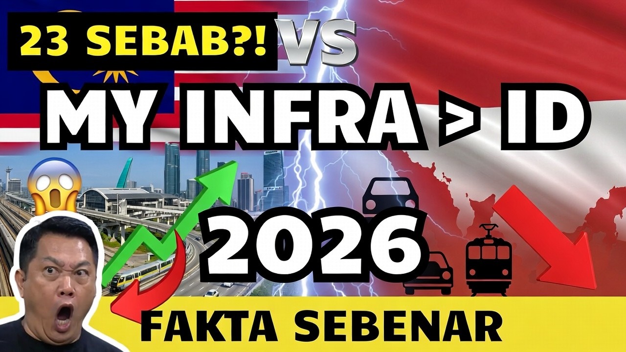 23 Sebab Malaysia Masih Mendahului dalam Infrastruktur Berbanding Indonesia pada 2026 —Fakta Sebenar