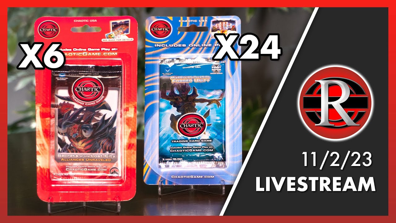 Chaotic Alliances Unraveled & Forged Unity Pack Opening! - Livestream #28