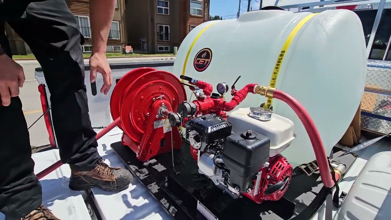 Skid operation for U2 Type 7 Fire Engine 