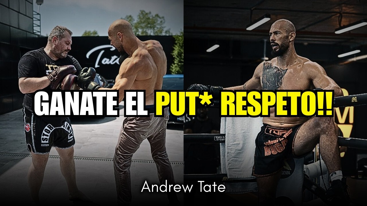 Aprende a SER digno de Admiración y Respeto | Andrew Tate (motivación)