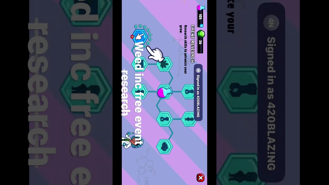 Weed inc free event research (GLITCH) 🤫