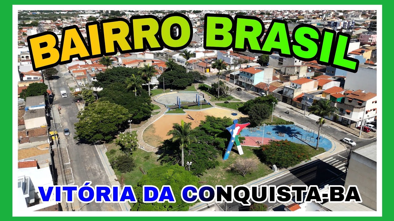 VOANDO PELO BAIRRO BRASIL EM VITÓRIA DA CONQUISTA-BA
