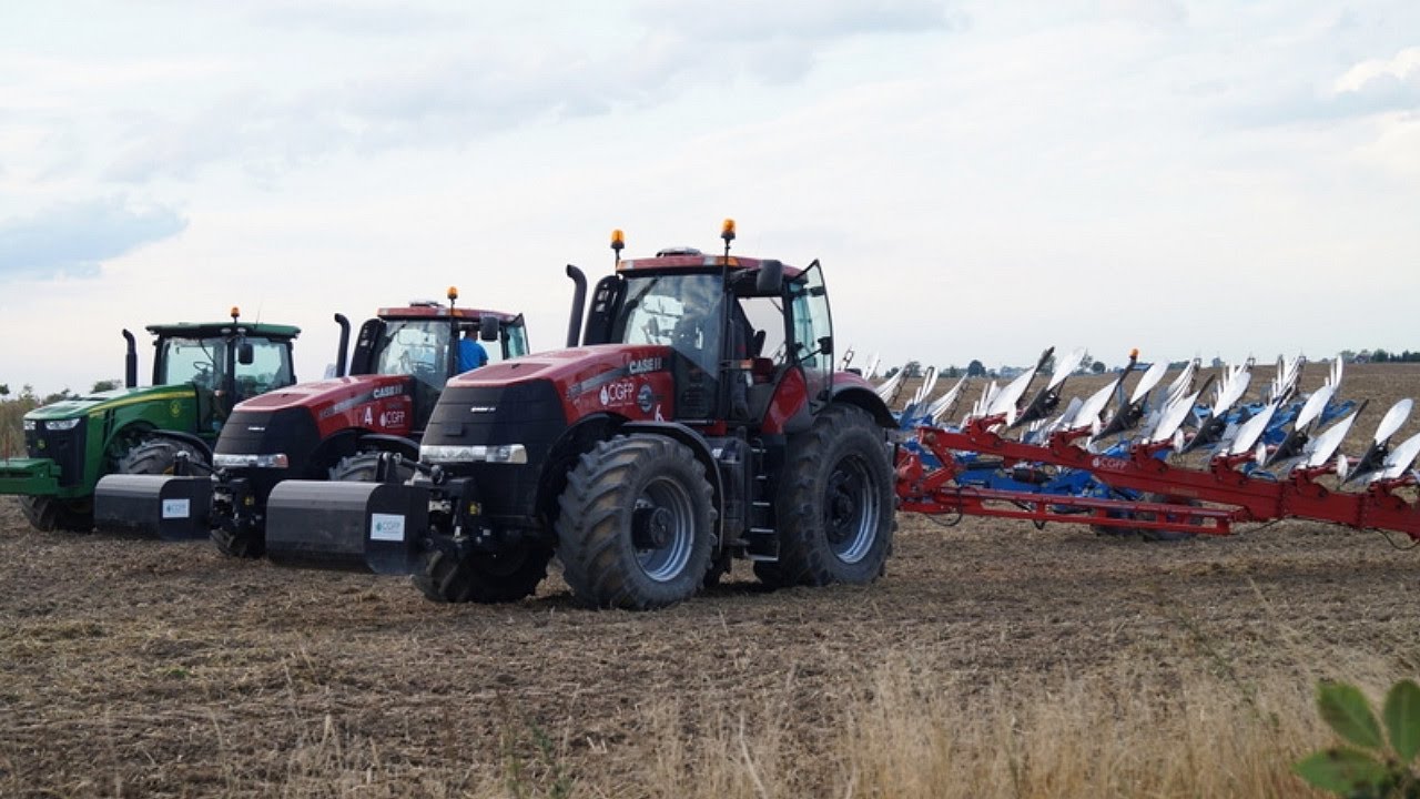 Orka na 28 skib pługami Lemken i Gregoire-Besson