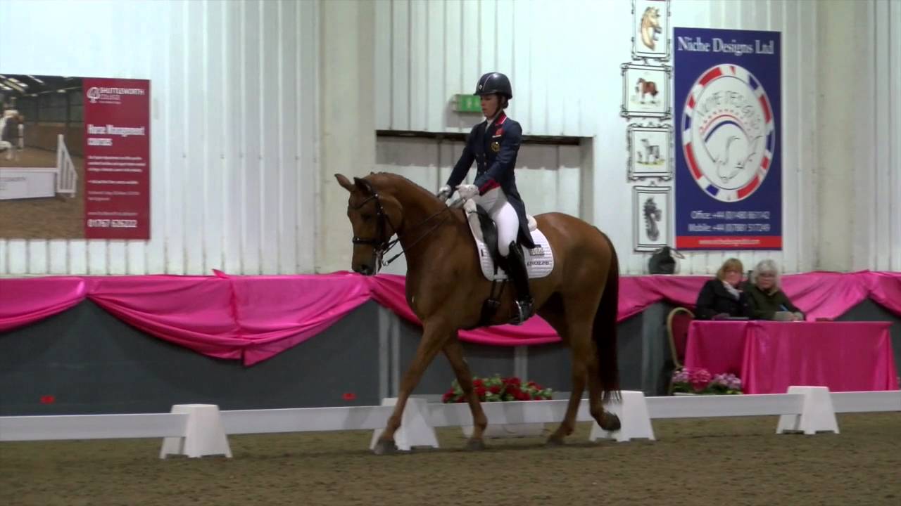 Saracen Horse Feeds Brand Ambassador Charlotte Dujardin & Barolo Keysoe CDI3* GP Freestyle