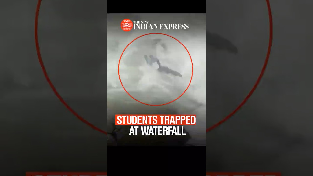 College Students Rescued After Getting Trapped at Karnataka's Mallalli Falls