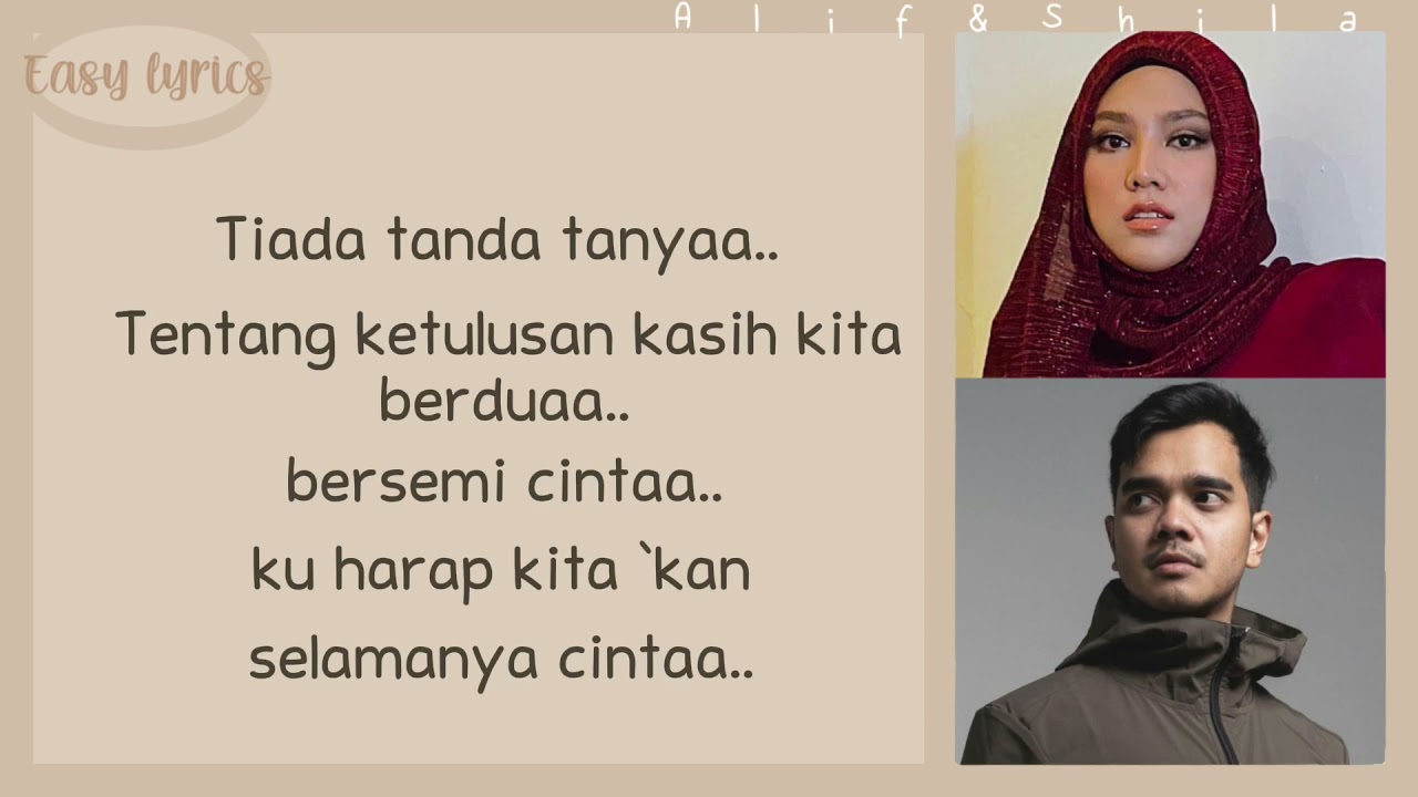 Alif Satar & Shila Amzah - Selamanya Cinta || Malaysian song [Ost Suri Hati Mr Pilot] #malaysiansong