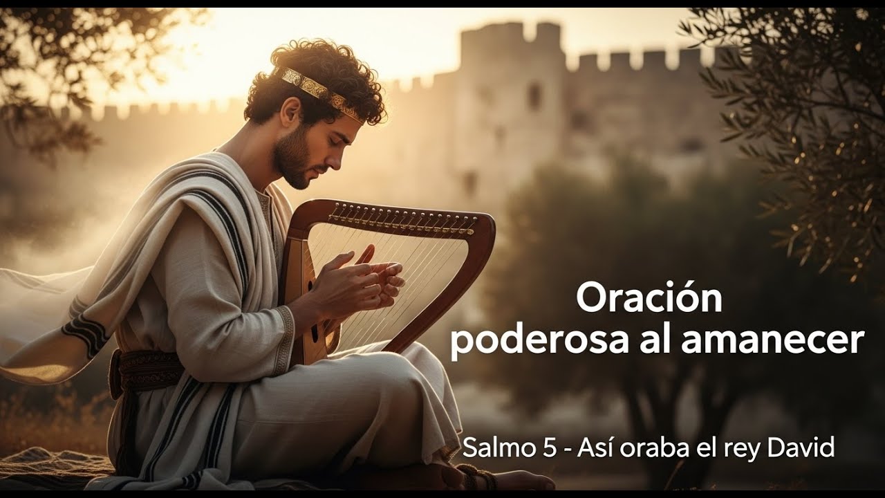 Salmo 5 del rey David en 432Hz | Música cristiana para orar en la mañana con Shalom