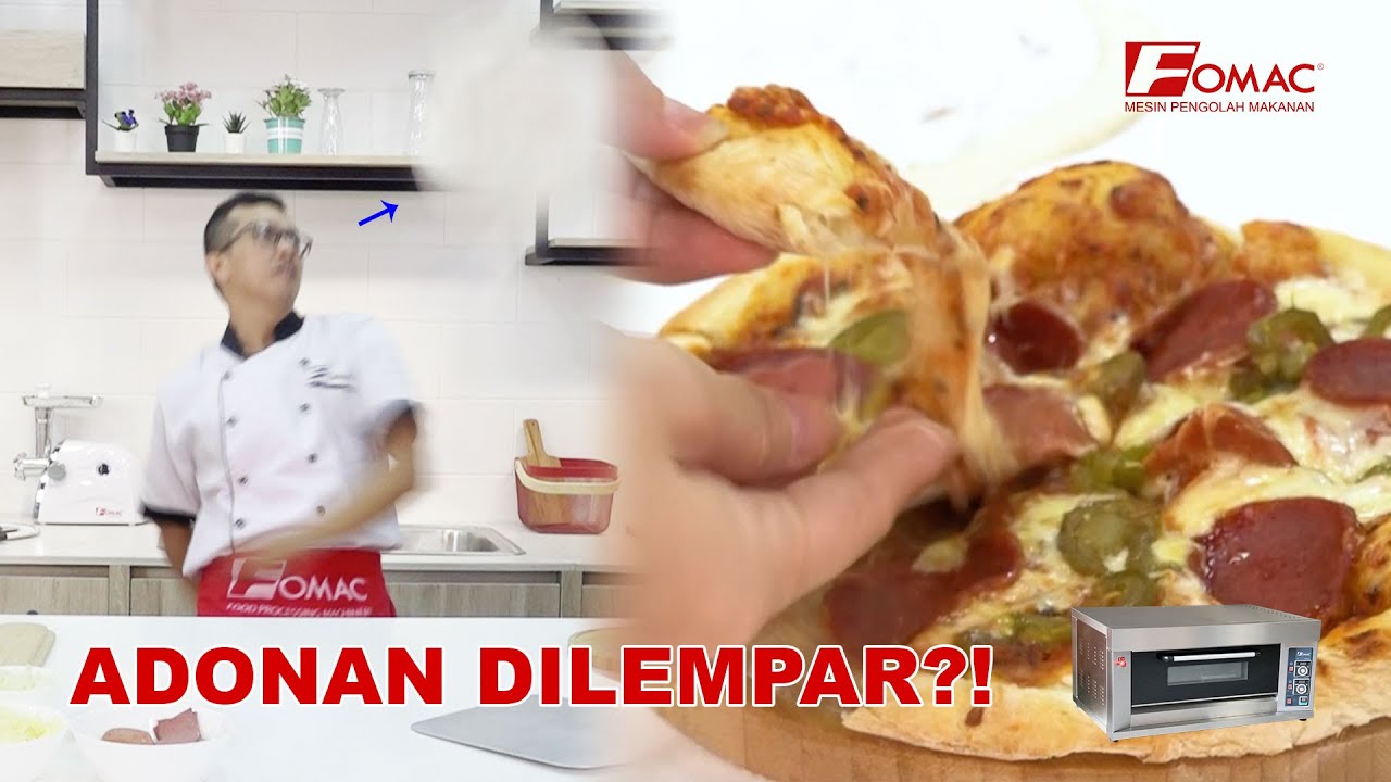 ADONANNYA DILEMPAR! CARA MEMBUAT PIZZA HANDTOAST ALA MY PIZZA | FOMAC