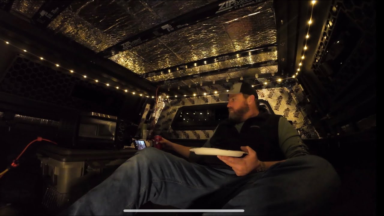 COLD Weather Truck Camping - Got Down to 14°F 🥶