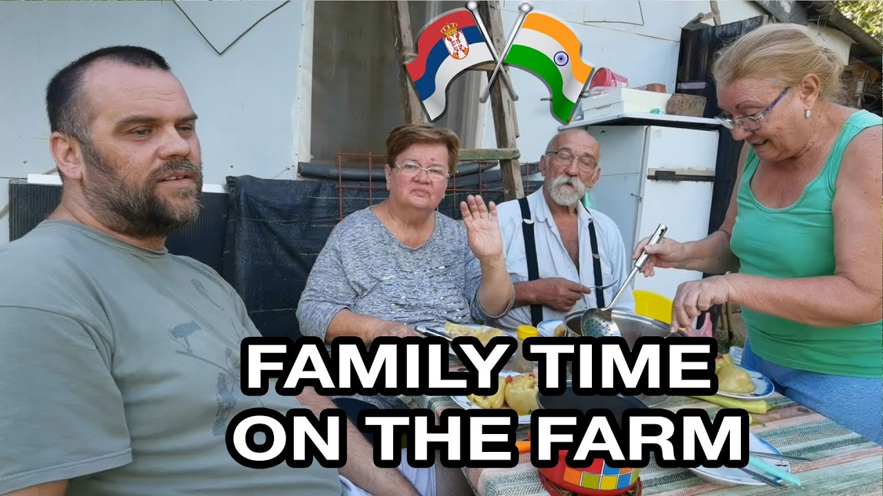 FAMILY TIME ON THE FARM/FALL FARMING/FARM VLOG SERBIA