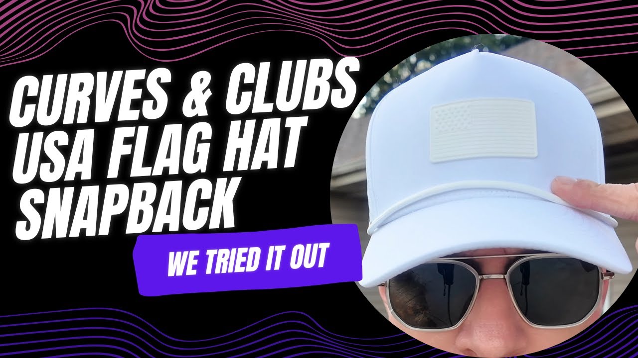 Curves & Clubs USA Golf Rope Hat – American Flag Golf Cap, Performance Hat - We tried it out.