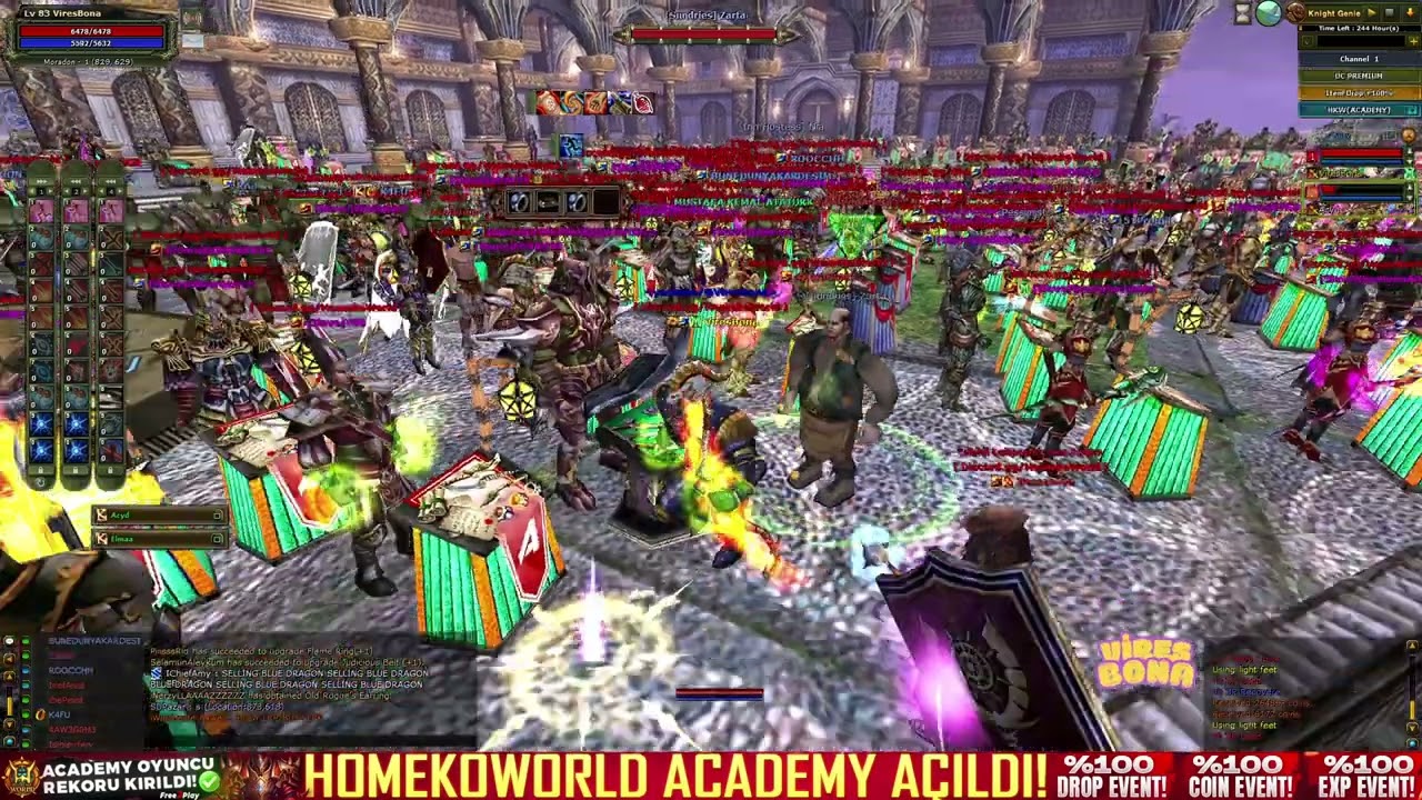 HOMEKOWORLD ACEDEMY 1 GÜNÜM! #homekoworld #knightonline