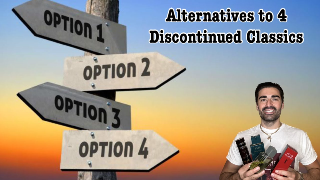 Alternatives to 4 Discontinued Classic Mens Fragrances