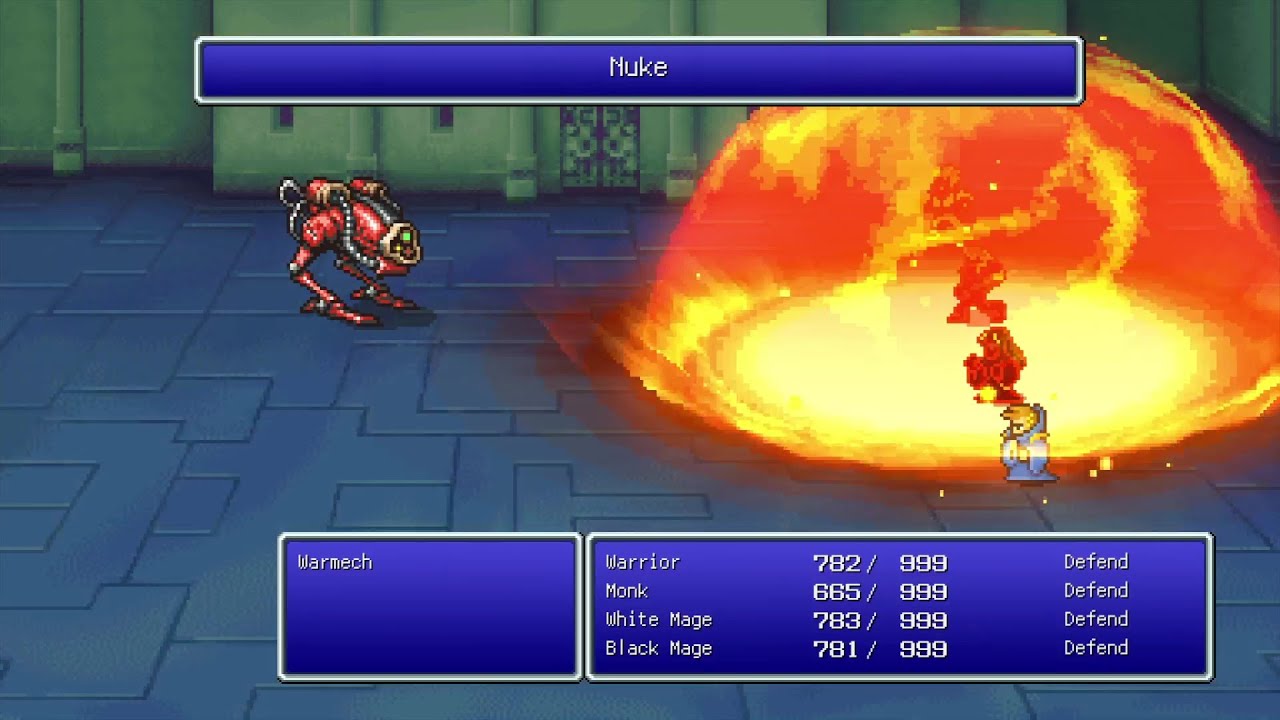 Найдите и победите Вармеха в Final Fantasy 1 Pixel Remaster