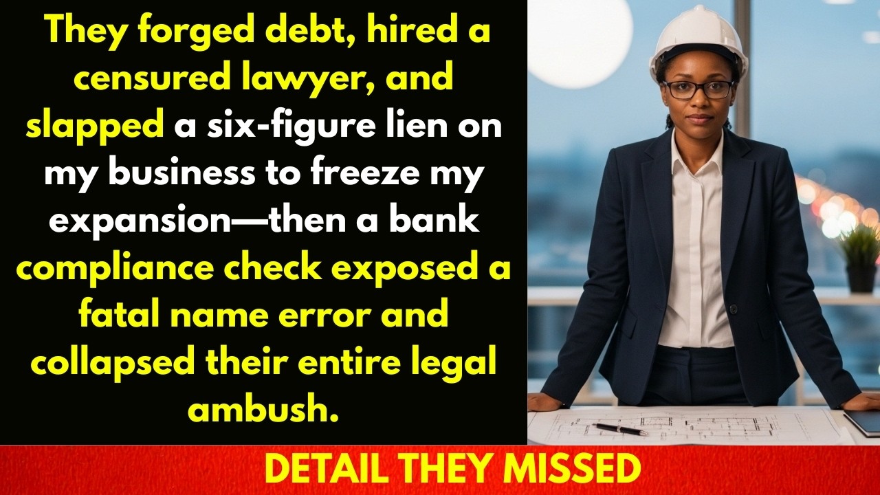 My Parents Filed a Lien on My Business — Until the Banker Checked One Detail